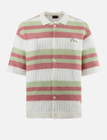 Seagull Embroidery Relax Fit Short-Sleeve Knitted Shirt