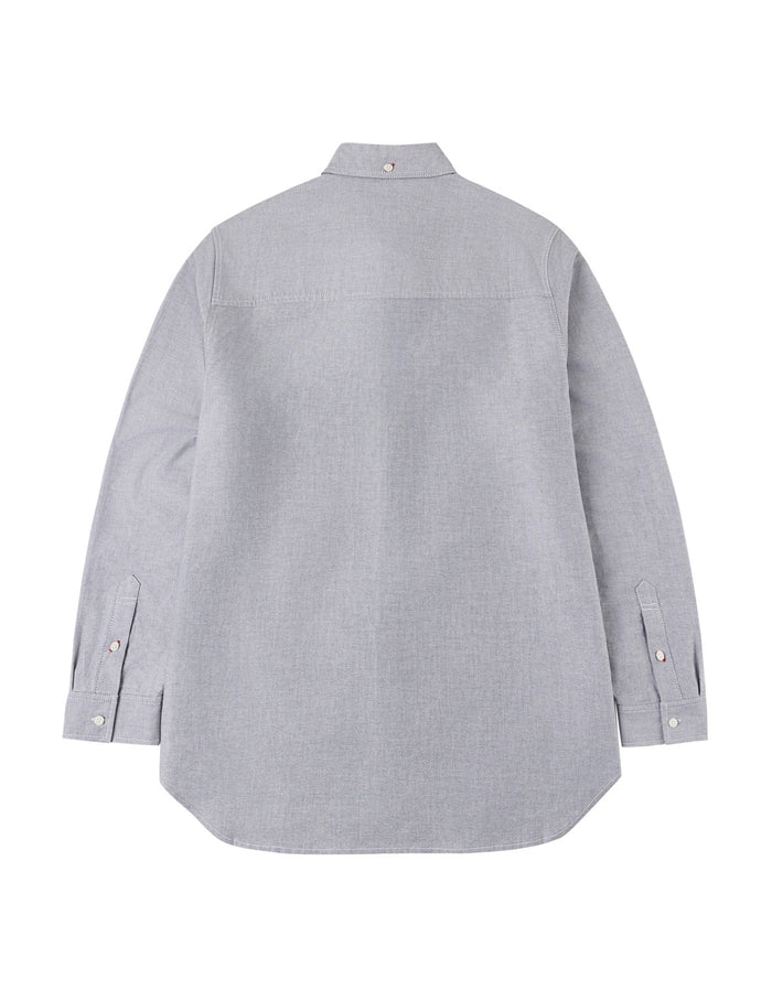 Seagull Print Oxford Shirt