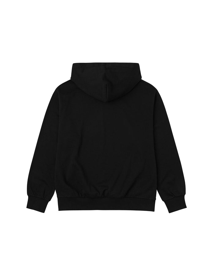 Seagull Print Relax Fit Hoodie