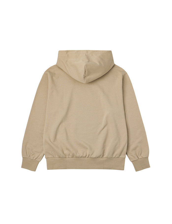 Seagull Print Relax Fit Hoodie