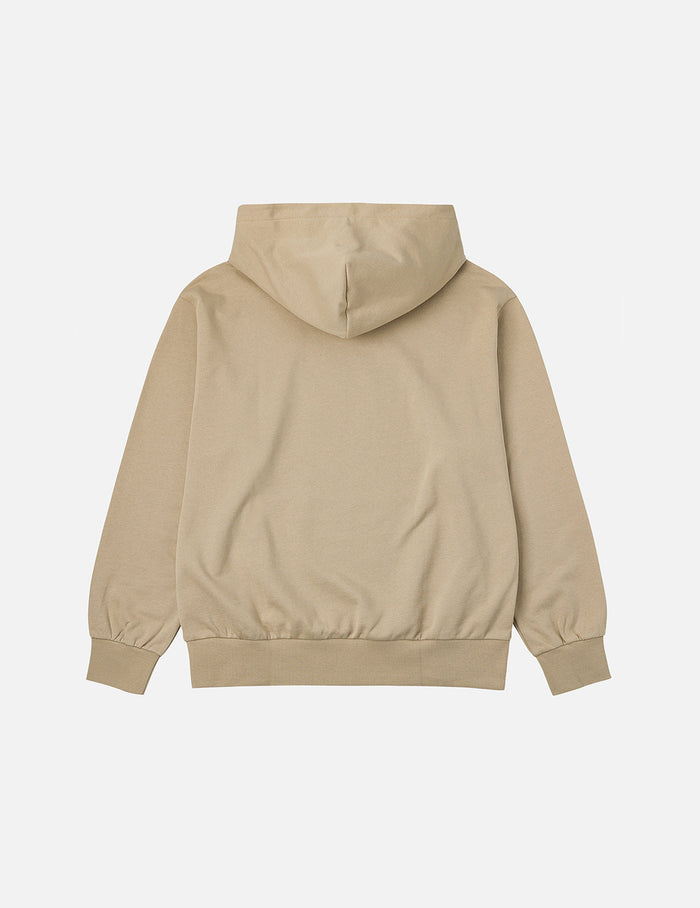 Seagull Print Relax Fit Hoodie