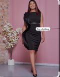 Serena Cascading Panel Dress