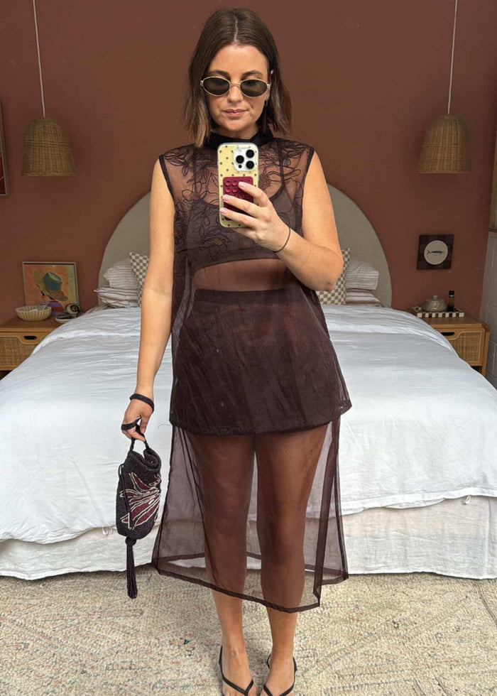 Serena Top | Chocolate