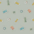 Sewing Thread Vintage Green - Family Fabrics B.V.