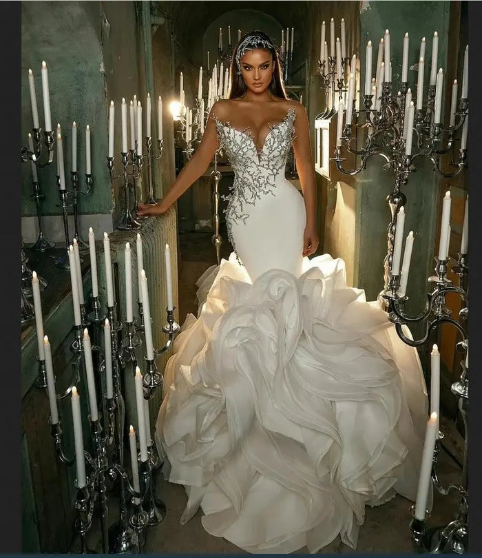 Sexy Luxury Wedding Dress - Envious Designs