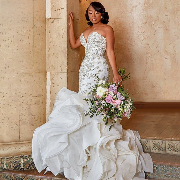 Sexy Mermaid Wedding Dress - Envious Designs