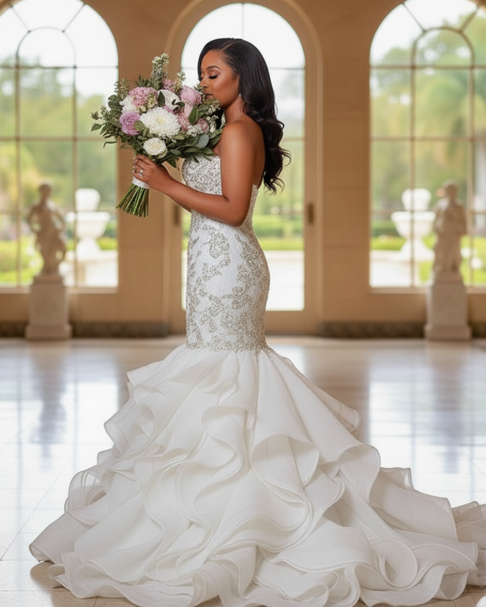 Sexy Mermaid Wedding Dress - Envious Designs