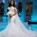 Sexy Off Shoulder Mermaid Wedding Dress - Envious Designs