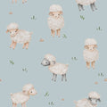Sheep Babyblue - Family Fabrics B.V.