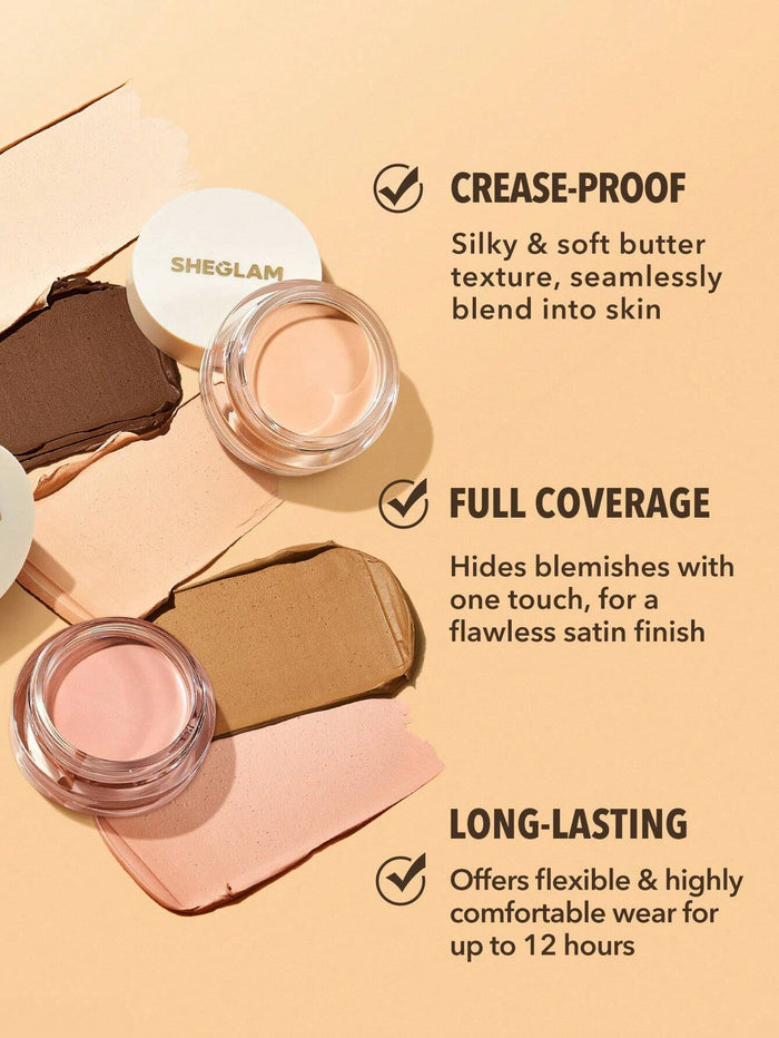 SHEGLAM Cream Concealer – Almond