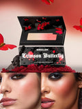SHEGLAM Crimson Butterfly â€“ Blush & Highlighter Palette