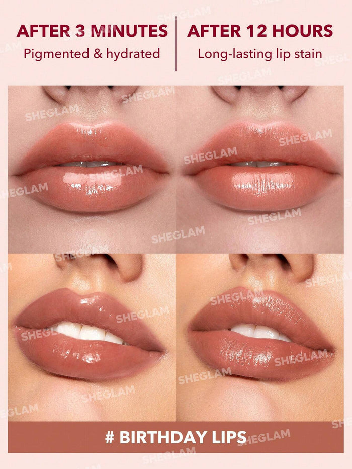 SHEGLAM Glossy Lip Color – Birthday Lips