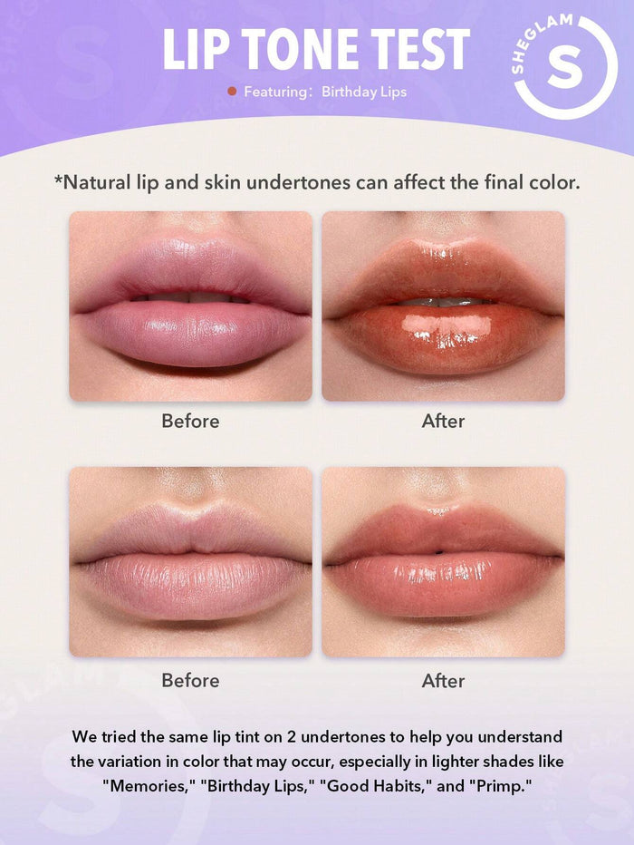 SHEGLAM Glossy Lip Color – Birthday Lips
