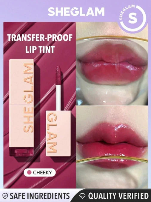 SHEGLAM Lip Tint â€“ Transfer-Proof Color That Lasts