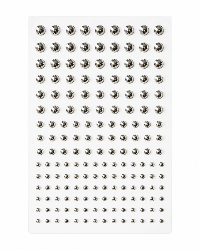 SHEIN Silver Face and Body Gem Stickers