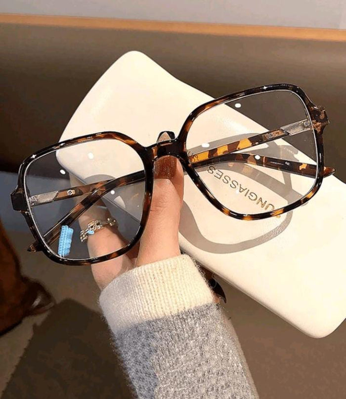 SHEIN Tortoiseshell Oversized Fashion Glasses – Fast Delivery in 5 Days