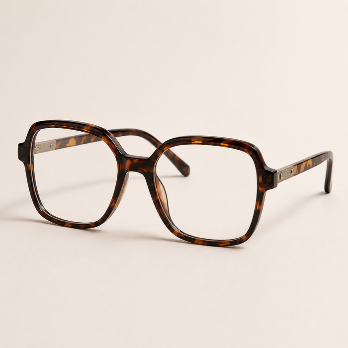 SHEIN Tortoiseshell Oversized Fashion Glasses – Fast Delivery in 5 Days