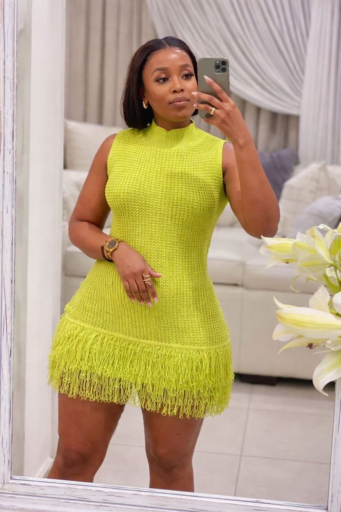 Short Knitted Dress