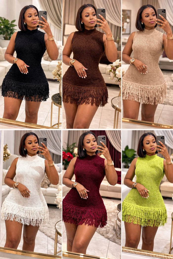 Short Knitted Dress