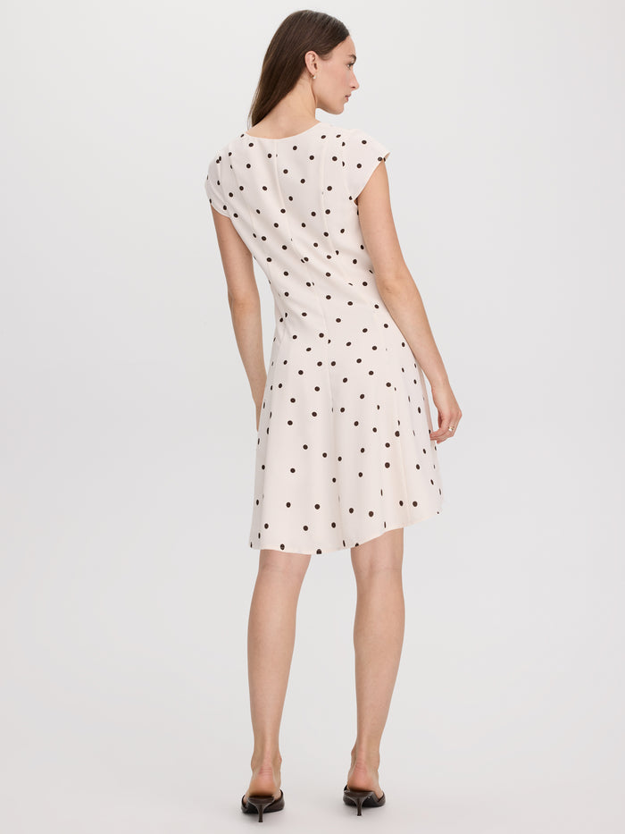 Shortsleeve V-Neck Dress