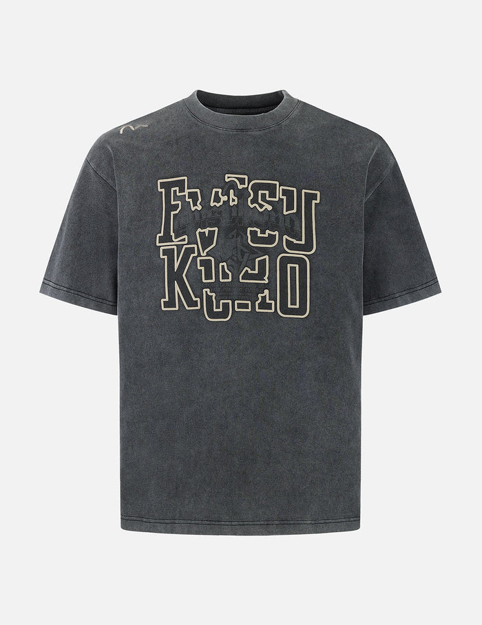 Sketch Logo Print Relax Fit T-Shirt