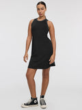 Sleeveless Crew-Neck Dress - Hyba
