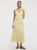 Sleeveless Maxi Dress with Sweetheart Neckline