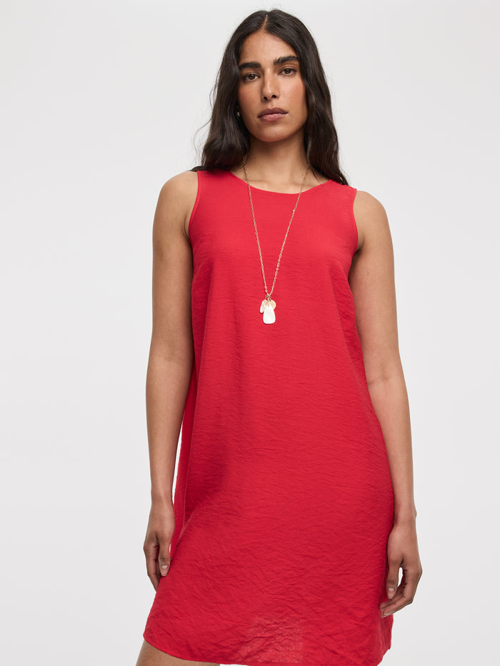 Sleeveless Swing Dress