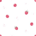 Small Raspberry White - Family Fabrics B.V.