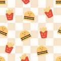 Smiley Foods Squares - Family Fabrics B.V.