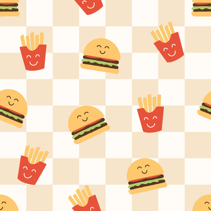 Smiley Foods Squares - Family Fabrics B.V.