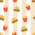 Smiley Foods Stripes - Family Fabrics B.V.
