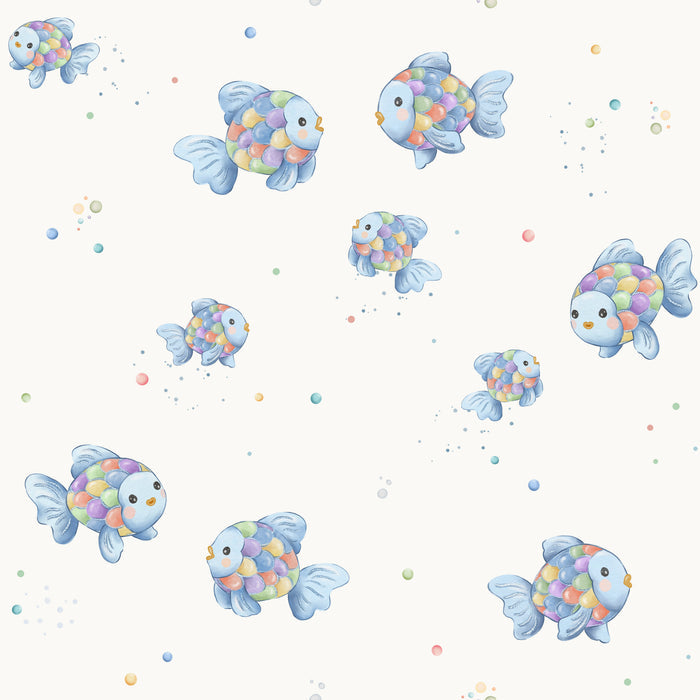 SparklingFish-OffWhite - Family Fabrics B.V.