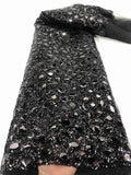 Sparkly Gold Crystal Sequin Mermaid Prom Dress