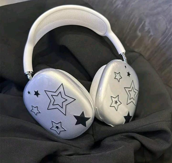 Star Print Over Ear Headphone Protective Cover