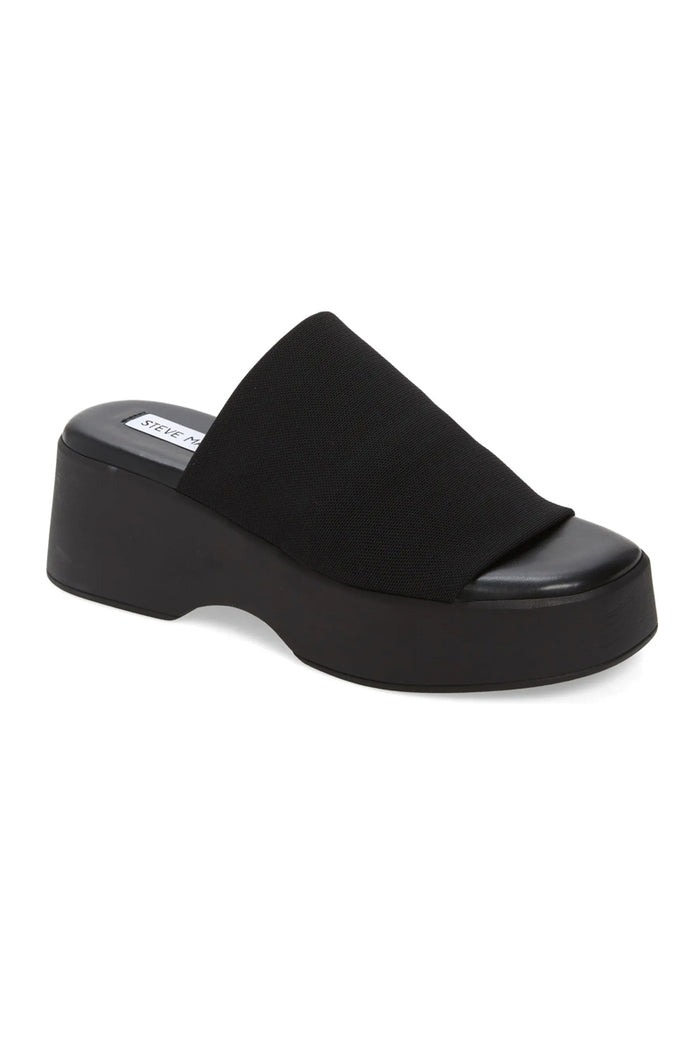 black steve madden slinky sandal