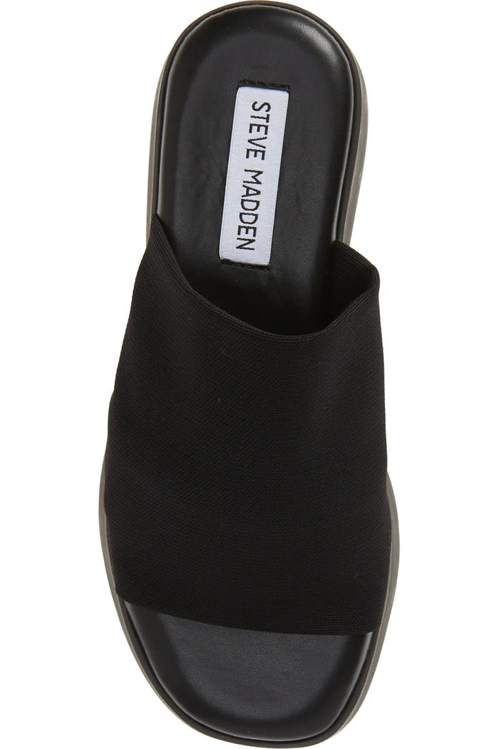 black steve madden platform sandal