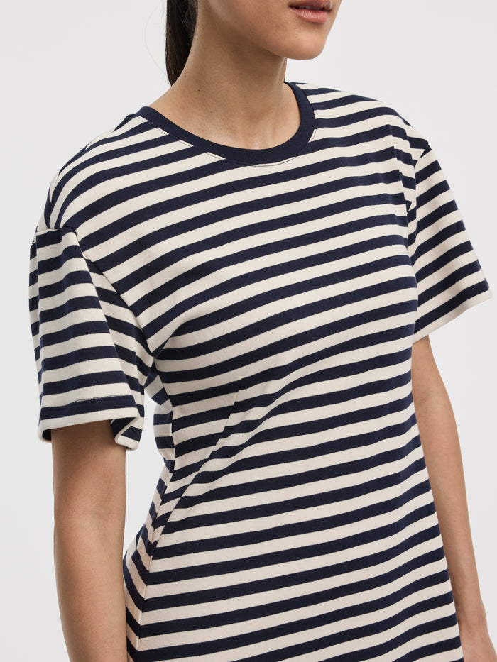 Striped T-Shirt Mini Dress