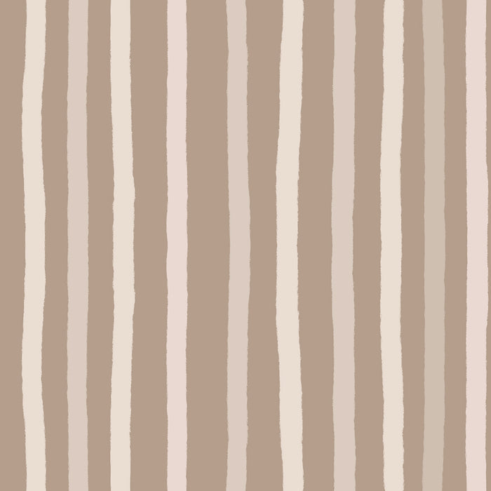StripesVerticalBB Brown - Family Fabrics B.V.