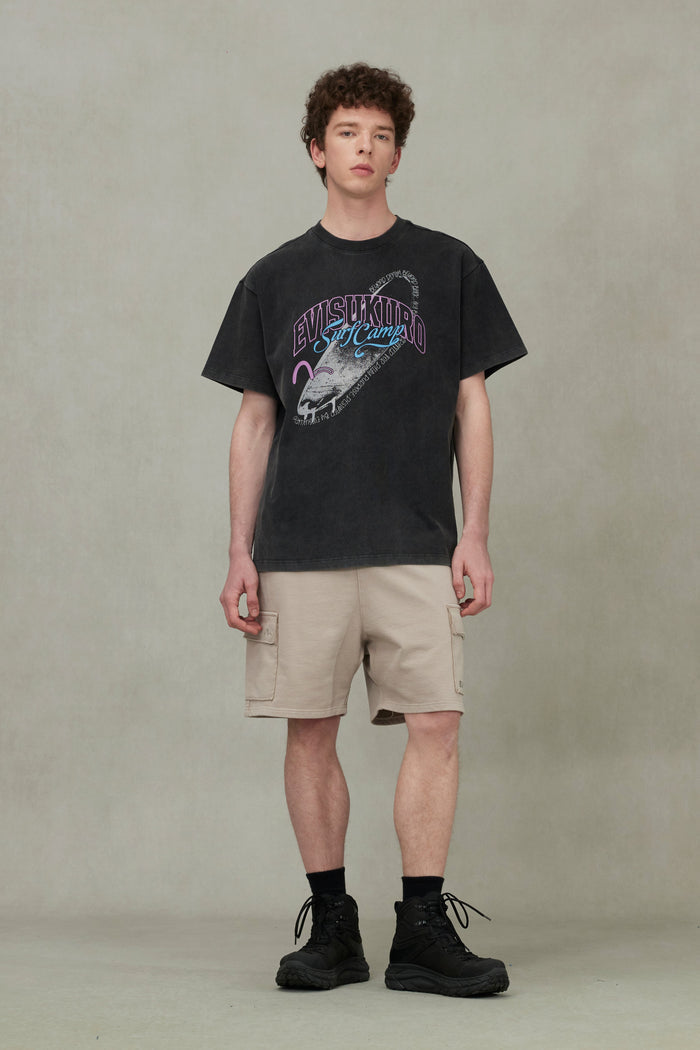 Surf Camp Print Relax Fit T-shirt