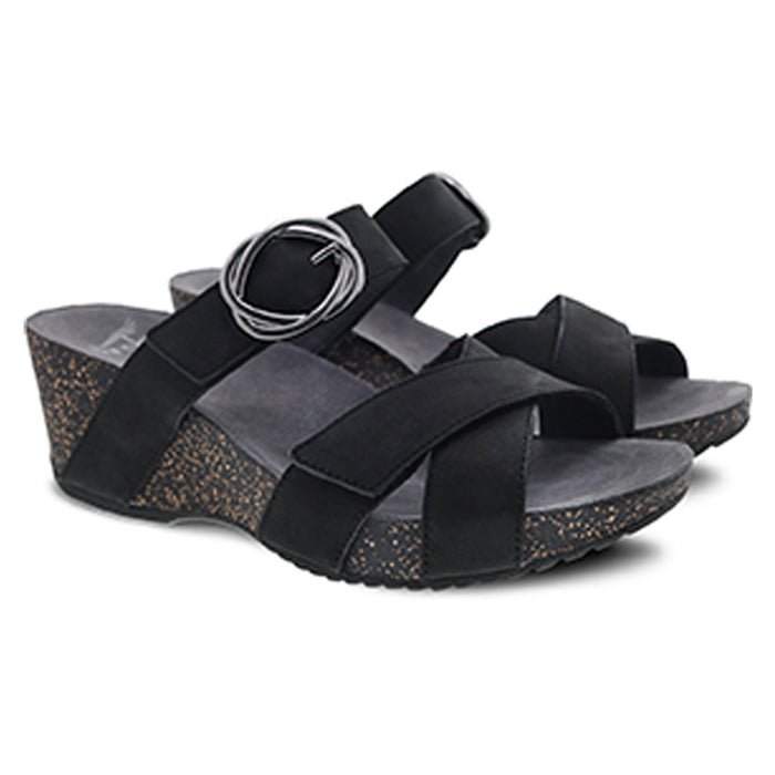 Susie - Black Nubuk