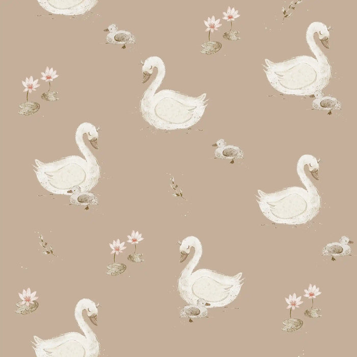 Swan Baby Brown - Family Fabrics B.V.
