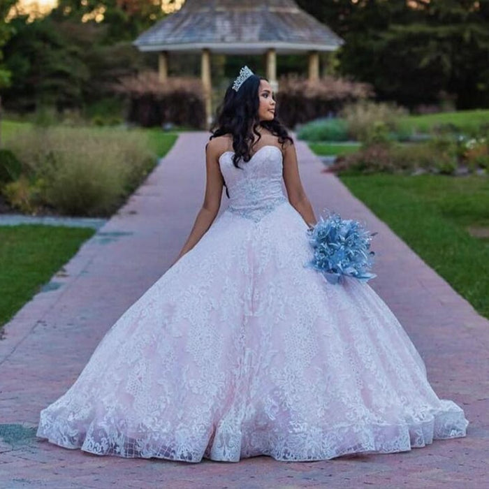 Sweetheart Princess Quinceanera Dress - Envious Designs