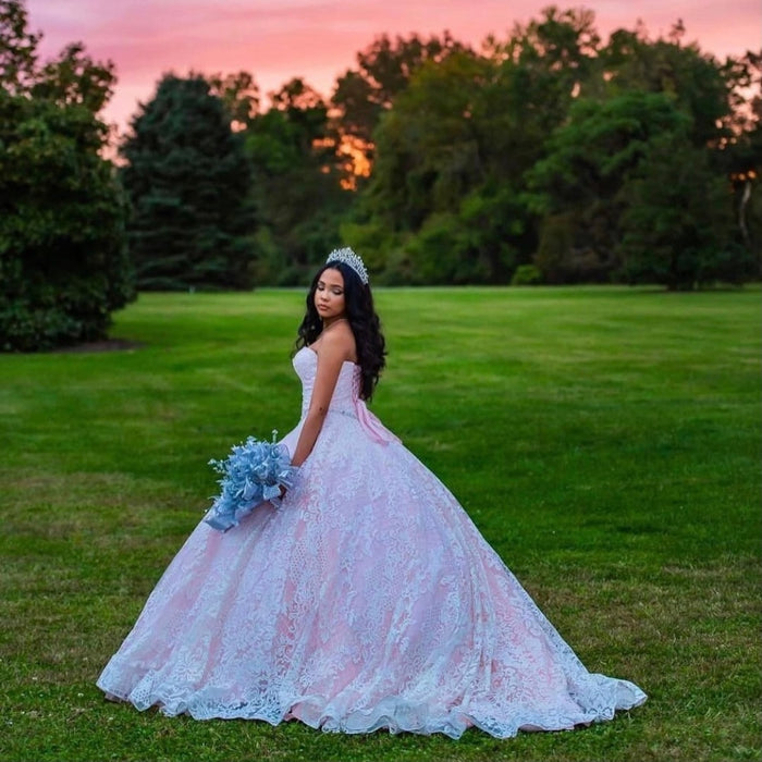 Sweetheart Princess Quinceanera Dress - Envious Designs