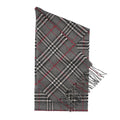 Tartan Weaving Mill 100% Pure Cashmere Scarf - Made in Scotland - Thomson Dark Grey - Heritage Of Scotland -