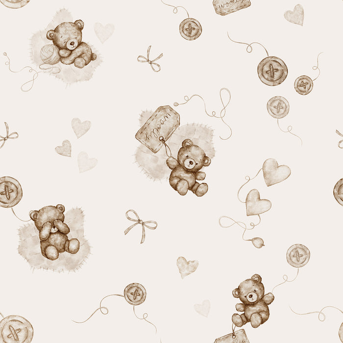 TeddyLove Cream - Family Fabrics B.V.