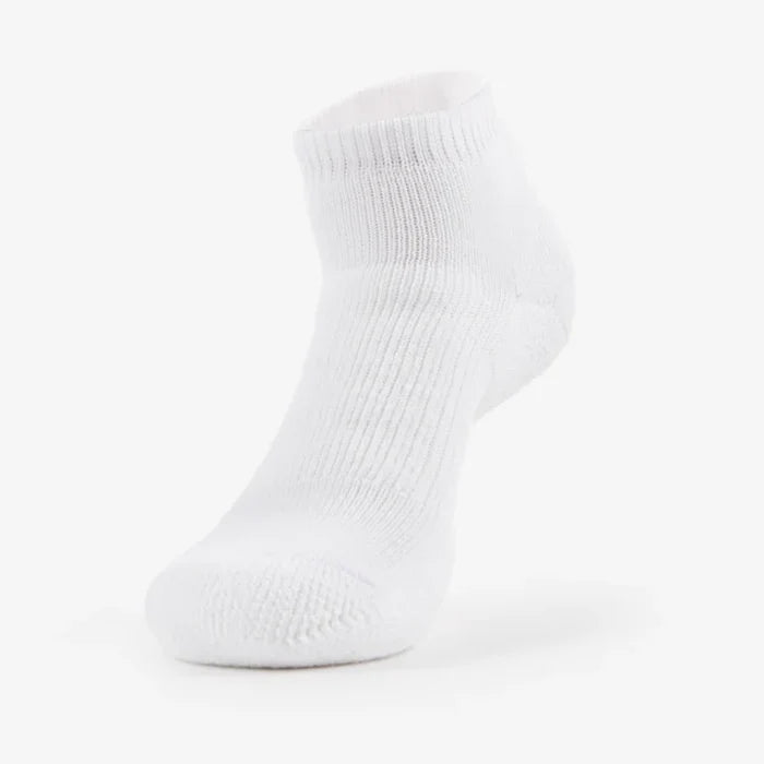 Thorlos WMM Cushion Low-Cut Walking Socks - White