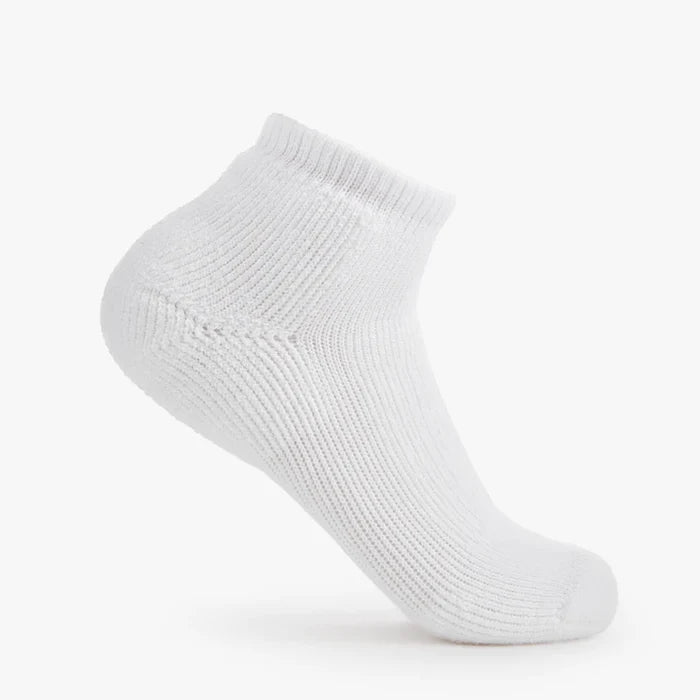 Thorlos WMM Cushion Low-Cut Walking Socks - White