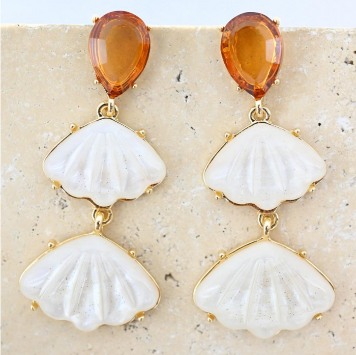 Tiana Shell Earrings
