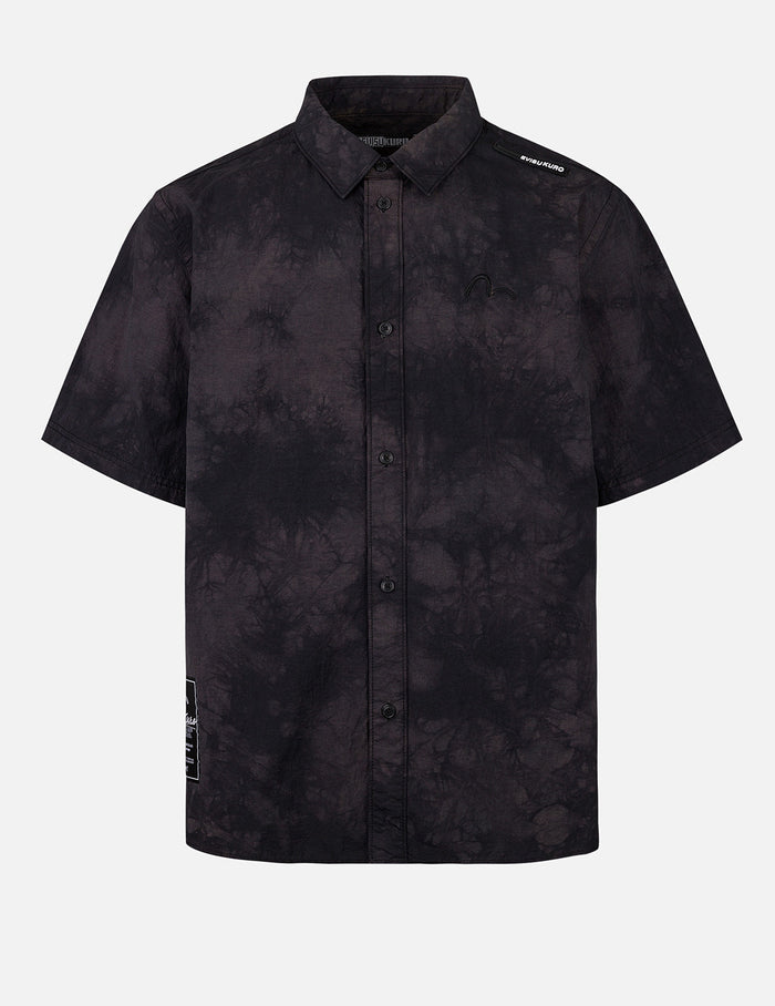 Tie-Dye Relax Fit Short-Sleeves Shirt